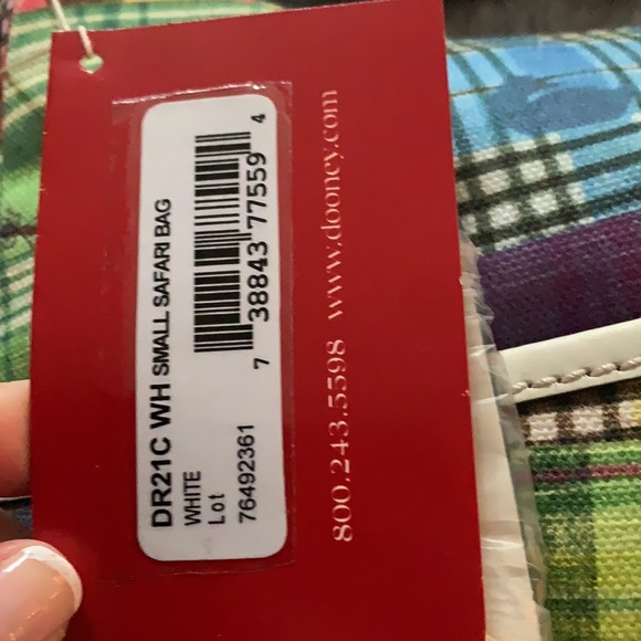 Dooney and Bourke Madras Picnic Plaid purse - Picture 9 of 9